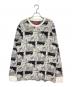 SUPREME（シュプリーム）の古着「Jacquard L/S Top」｜グレー