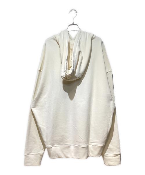 JIL SANDER+（ジルサンダープラス）JIL SANDER+ (ジルサンダープラス) プルオーバーロゴパーカー アイボリー サイズ:XLの古着・服飾アイテム