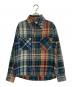OFFWHITE（オフホワイト）の古着「STENCIL FLANNEL CHECK SHIRT」｜チェック柄