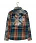 OFFWHITE (オフホワイト) STENCIL FLANNEL CHECK SHIRT チェック柄 サイズ:XS：23000円