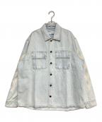 OFFWHITEオフホワイト）の古着「デニムジャケット」｜ブルー