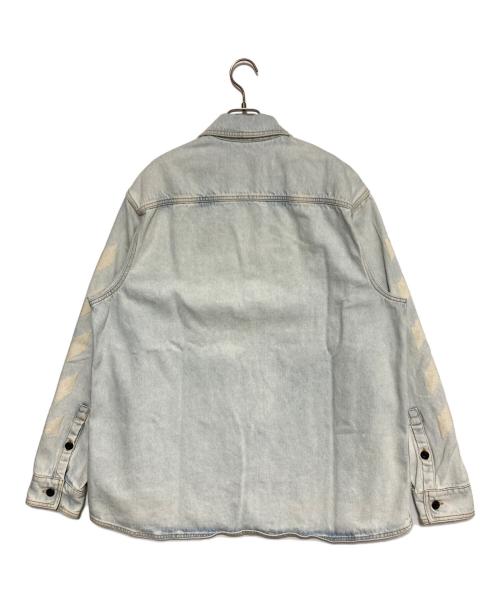OFFWHITE（オフホワイト）OFFWHITE (オフホワイト) デニムジャケット ブルー サイズ:Sの古着・服飾アイテム