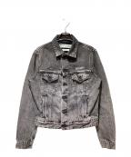 OFFWHITEオフホワイト）の古着「デニムジャケット」｜ブラック