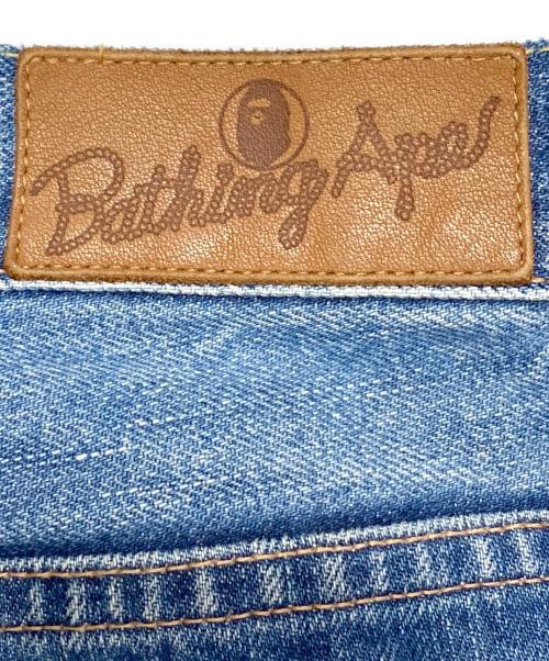 A BATHING APE（ア ベイシング エイプ）A BATHING APE (ア ベイシング エイプ) デニムパンツ ブルー サイズ:XXLの古着・服飾アイテム