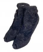 DOLCE & GABBANAドルチェ＆ガッバーナ）の古着「レースデザインパンプス」｜ブラック