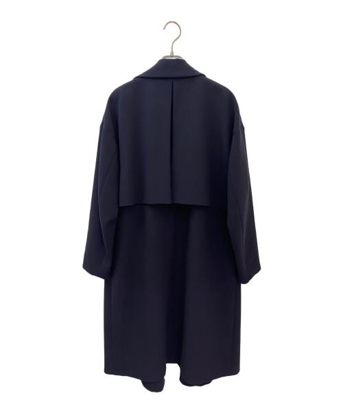 ENFOLD（エンフォルド）ENFOLD (エンフォルド) スプリングコクーンコート ネイビー サイズ:38の古着・服飾アイテム