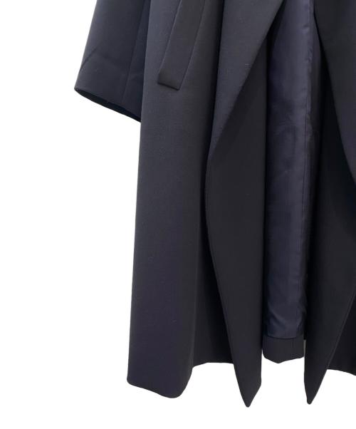 ENFOLD（エンフォルド）ENFOLD (エンフォルド) スプリングコクーンコート ネイビー サイズ:38の古着・服飾アイテム