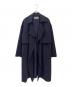 ENFOLD（エンフォルド）の古着「スプリングコクーンコート」｜ネイビー