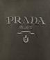 中古・古着 PRADA (プラダ) ロゴ エンブロイダリー パーカー ブラック サイズ:L：120000円