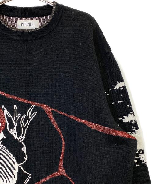 KIDILL（キディル）KIDILL (キディル) rurumu: (ルルムウ) Pullover Knit ブラック サイズ:FREEの古着・服飾アイテム