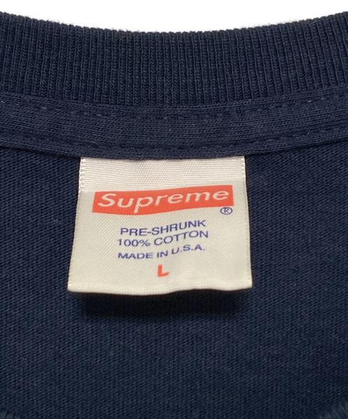 SUPREME（シュプリーム）SUPREME (シュプリーム) 前田俊夫 (マエダトシオ) Overfiend L/S Tee ネイビー サイズ:Lの古着・服飾アイテム