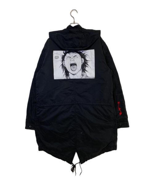 SUPREME（シュプリーム）SUPREME (シュプリーム) AKIRA (アキラ) Fishtail Parka ブラック サイズ:Mの古着・服飾アイテム