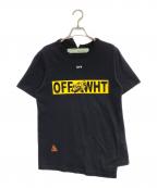 OFFWHITEオフホワイト）の古着「MOTO SPLICED TEE」｜ブラック