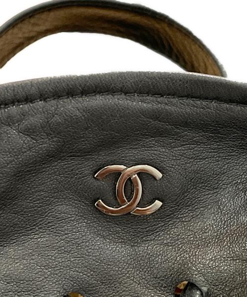 CHANEL（シャネル）CHANEL (シャネル) ココマークポーチ ブラックの古着・服飾アイテム