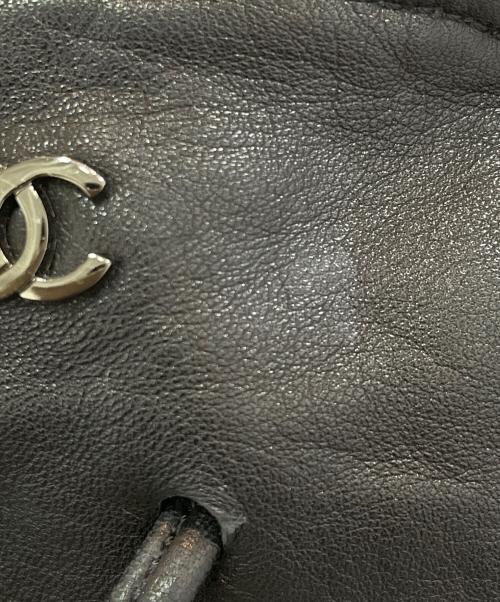CHANEL（シャネル）CHANEL (シャネル) ココマークポーチ ブラックの古着・服飾アイテム