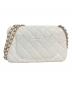 CHANEL (シャネル) ミニマトラッセ CCココボール チェーンショルダーバッグ ホワイト：600000円