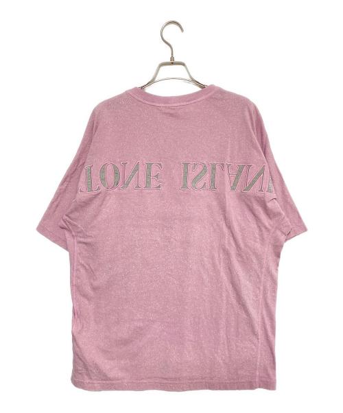 STONE ISLAND（ストーンアイランド）STONE ISLAND (ストーンアイランド) 半袖カットソー ピンク サイズ:Lの古着・服飾アイテム