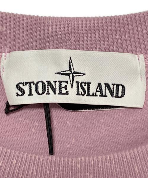 STONE ISLAND（ストーンアイランド）STONE ISLAND (ストーンアイランド) 半袖カットソー ピンク サイズ:Lの古着・服飾アイテム