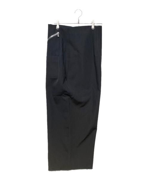 RICK OWENS（リックオウエンス）RICK OWENS (リックオウエンス) ラップスカート ブラック サイズ:44の古着・服飾アイテム