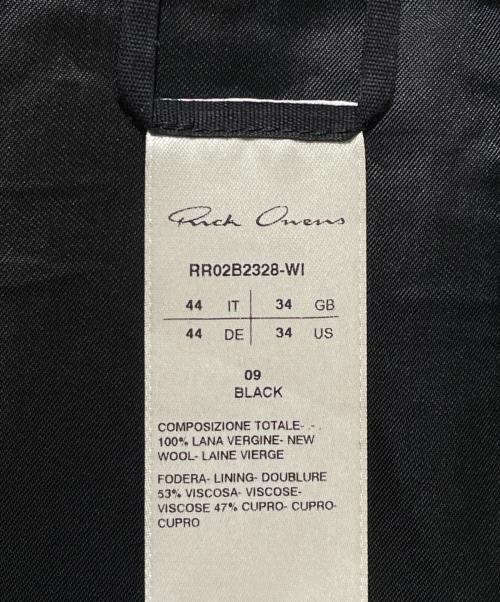 RICK OWENS（リックオウエンス）RICK OWENS (リックオウエンス) ラップスカート ブラック サイズ:44の古着・服飾アイテム