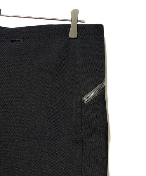 RICK OWENS（リックオウエンス）RICK OWENS (リックオウエンス) ラップスカート ブラック サイズ:44の古着・服飾アイテム