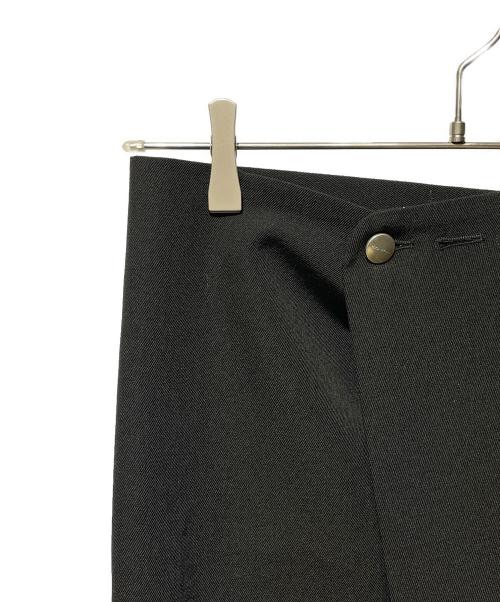 RICK OWENS（リックオウエンス）RICK OWENS (リックオウエンス) ラップスカート ブラック サイズ:44の古着・服飾アイテム