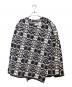 COMME des GARCONS HOMME PLUS（コムデギャルソンオムプリュス）の古着「ジオメトリックジャガードニット」｜ブラック