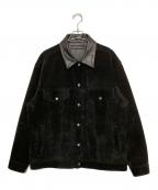 WACKO MARIAワコマリア）の古着「SUEDE LEATHER TRUCKER JACKET」｜6