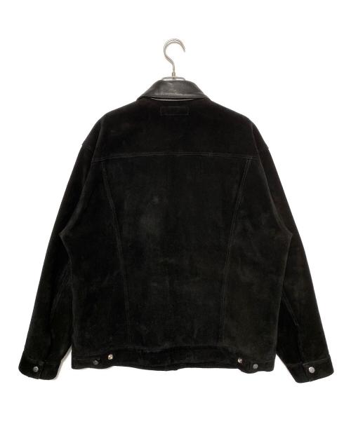 WACKO MARIA（ワコマリア）WACKO MARIA (ワコマリア) SUEDE LEATHER TRUCKER JACKET 6 サイズ:XLの古着・服飾アイテム