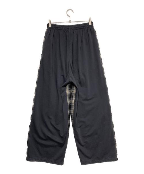 BALENCIAGA（バレンシアガ）BALENCIAGA (バレンシアガ) HYBRID LARGE FIT PANTS ブラック サイズ:XSの古着・服飾アイテム