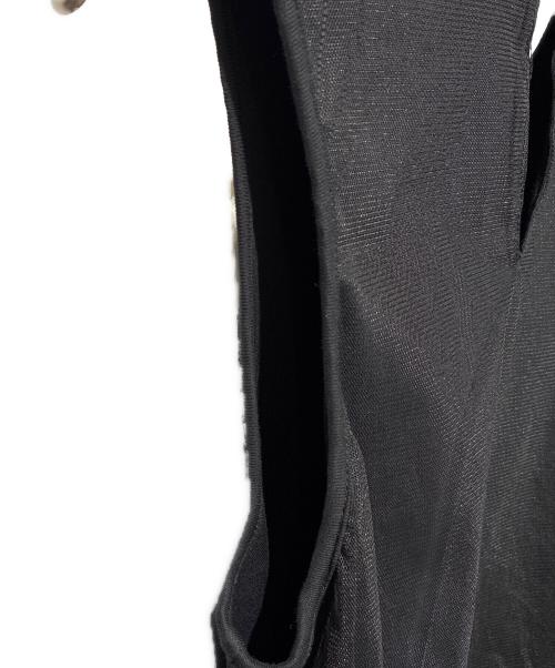 cygne（シーニュ）cygne (シーニュ) チュールワンピース Didier ブラックの古着・服飾アイテム