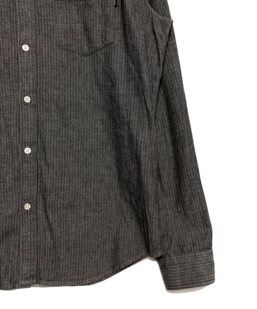 SUPREME（シュプリーム）SUPREME (シュプリーム) Herringbone Denim Shirt グレー サイズ:Lの古着・服飾アイテム
