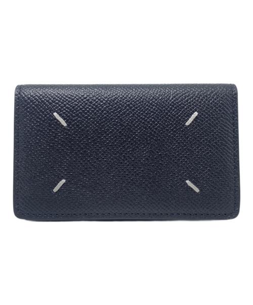 Maison Margiela（メゾンマルジェラ）Maison Margiela (メゾンマルジェラ) グレインレザーカードケース ブラックの古着・服飾アイテム