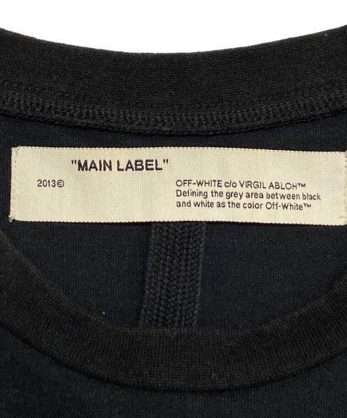 OFFWHITE（オフホワイト）OFFWHITE (オフホワイト) バックアロープリントTシャツ ブラック サイズ:XSの古着・服飾アイテム