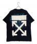 OFFWHITE (オフホワイト) バックアロープリントTシャツ ブラック サイズ:XS：17000円