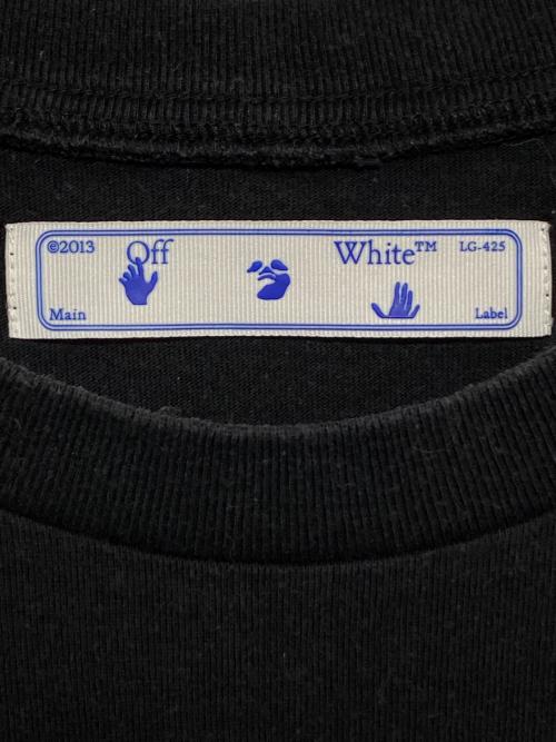 OFFWHITE（オフホワイト）OFFWHITE (オフホワイト) MARKER S/S OVER TEE ブラック サイズ:Sの古着・服飾アイテム