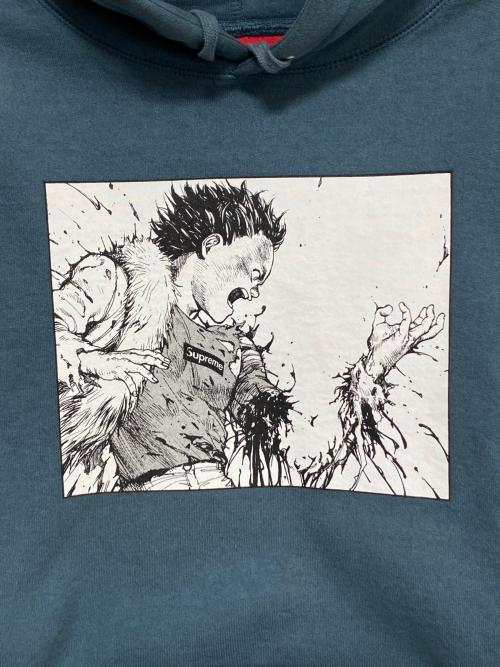 SUPREME（シュプリーム）SUPREME (シュプリーム) AKIRA (アキラ) Arm Hooded Sweatshirt スカイブルー サイズ:Mの古着・服飾アイテム
