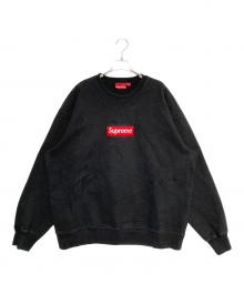 SUPREME（シュプリーム）の古着「Box Logo Crewneck」｜ブラック