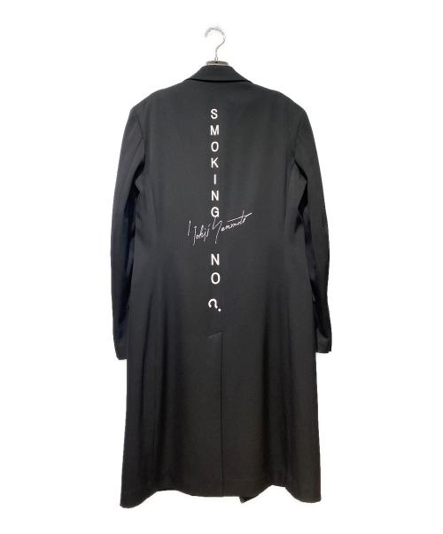 Yohji Yamamoto pour homme（ヨウジヤマモト プールオム）Yohji Yamamoto pour homme (ヨウジヤマモト プールオム) SMOKING NO ロングジャケット ブラック サイズ:3の古着・服飾アイテム