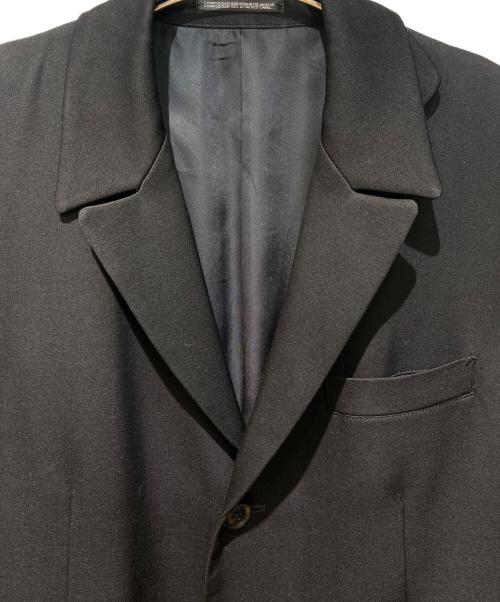 Yohji Yamamoto pour homme（ヨウジヤマモト プールオム）Yohji Yamamoto pour homme (ヨウジヤマモト プールオム) SMOKING NO ロングジャケット ブラック サイズ:3の古着・服飾アイテム