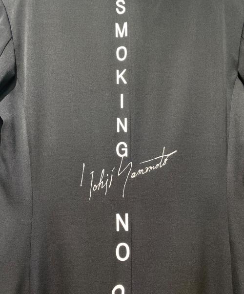 Yohji Yamamoto pour homme（ヨウジヤマモト プールオム）Yohji Yamamoto pour homme (ヨウジヤマモト プールオム) SMOKING NO ロングジャケット ブラック サイズ:3の古着・服飾アイテム