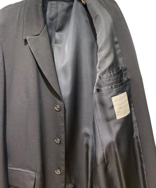 Yohji Yamamoto pour homme（ヨウジヤマモト プールオム）Yohji Yamamoto pour homme (ヨウジヤマモト プールオム) SMOKING NO ロングジャケット ブラック サイズ:3の古着・服飾アイテム