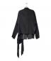Yohji Yamamoto pour homme (ヨウジヤマモト プールオム) 二重フラシ布付きBシャツ ブラック サイズ:3：38000円