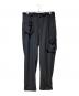 Yohji Yamamoto pour homme（ヨウジヤマモト プールオム）の古着「20SS シワギャバポケットアレンジパンツ」｜ブラック