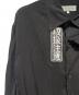 中古・古着 Yohji Yamamoto pour homme (ヨウジヤマモト プールオム) ダブルテンセルロングシャツ ブラック サイズ:2：35000円