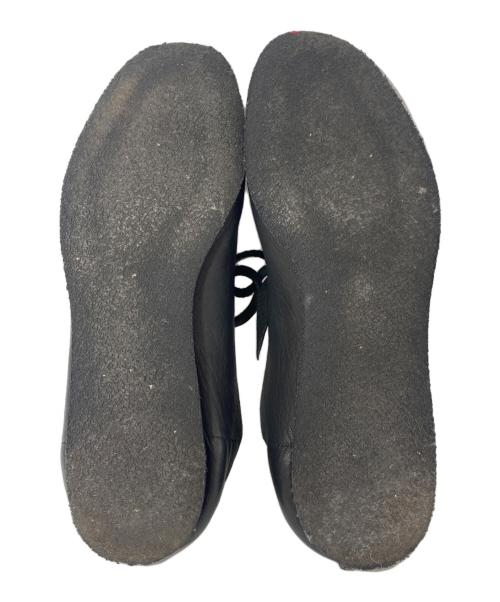 Yohji Yamamoto pour homme（ヨウジヤマモト プールオム）Yohji Yamamoto pour homme (ヨウジヤマモト プールオム) DEER NATURAL CENTER SEAM SHOES ブラック サイズ:2/4の古着・服飾アイテム