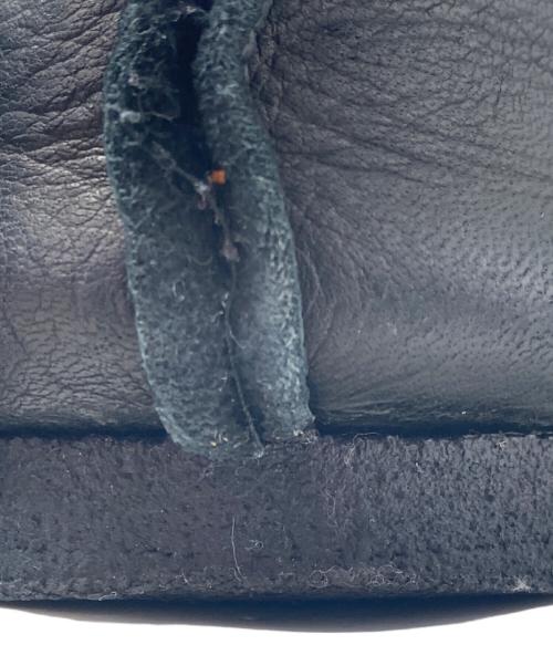 Yohji Yamamoto pour homme（ヨウジヤマモト プールオム）Yohji Yamamoto pour homme (ヨウジヤマモト プールオム) DEER NATURAL CENTER SEAM SHOES ブラック サイズ:2/4の古着・服飾アイテム