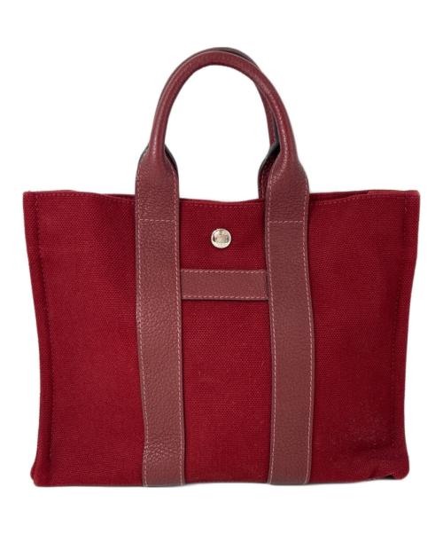 HERMES（エルメス）HERMES (エルメス) サックアーネ PM ボルドー サイズ:PMの古着・服飾アイテム