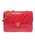 CHANEL（シャネル）の古着「ミニマトラッセ チェーンショルダーバッグ」｜レッド×ゴールド金具