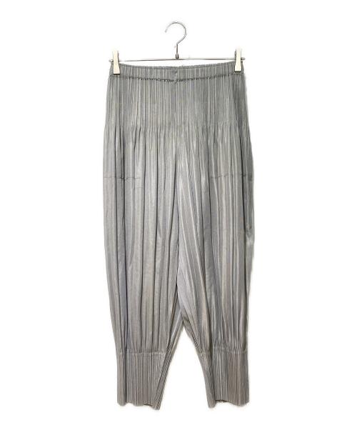 PLEATS PLEASE（プリーツプリーズ）PLEATS PLEASE (プリーツプリーズ) FLUFFY BASICS ライトグレー サイズ:3の古着・服飾アイテム